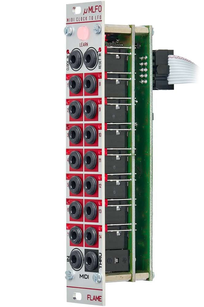 Flame uMLFO Midi Clock to LFO