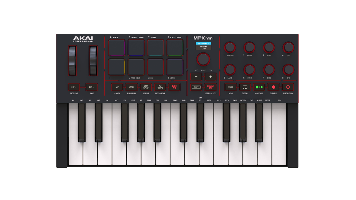 AKAI Mpk Mini MK4 Black