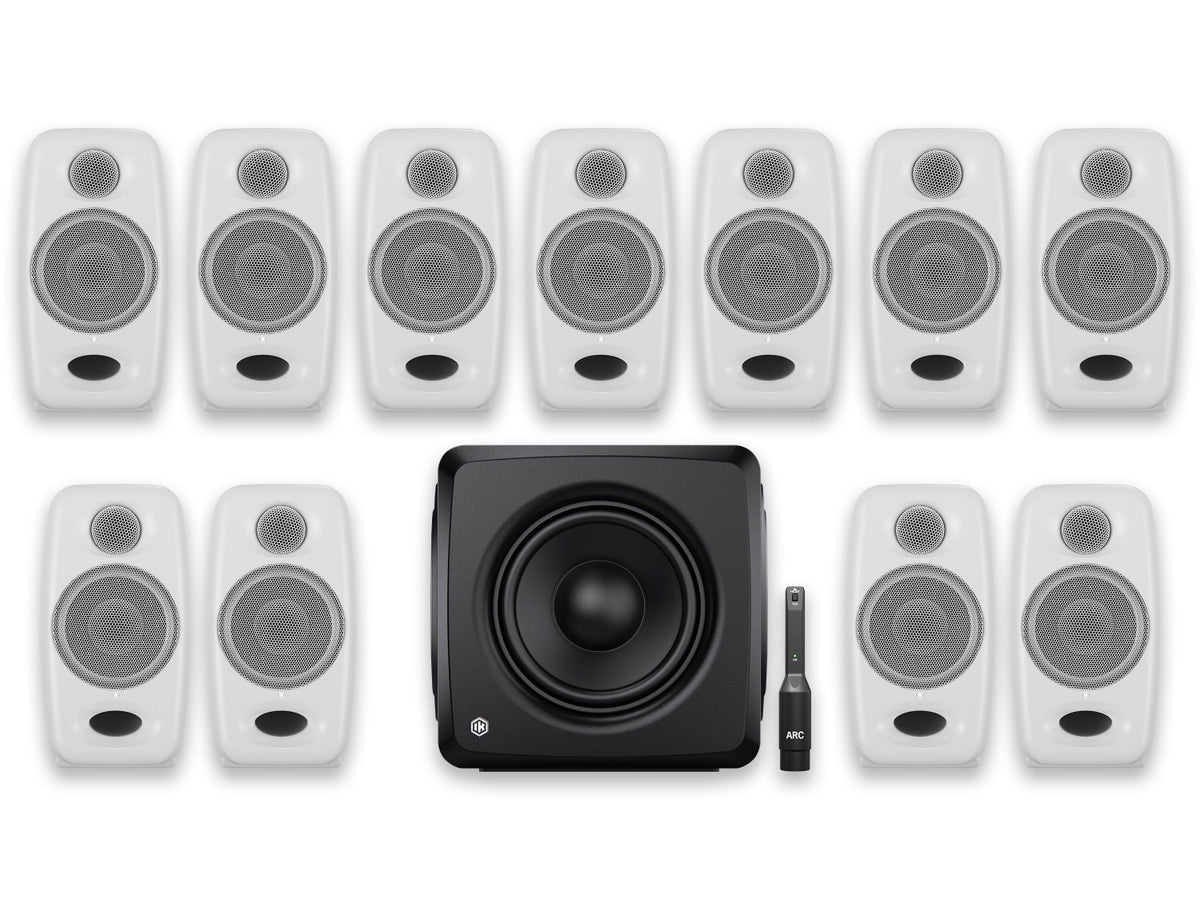 IK Multimedia iLoud Micro Monitor Pro White 7.4.1 Bundle