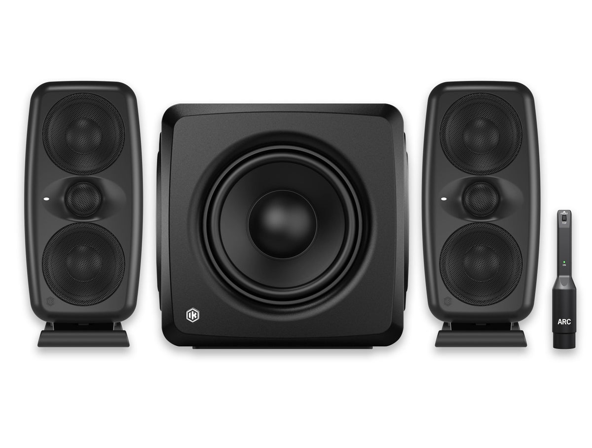 IK Multimedia iLoud MTM MKII Black 2.1 Bundle