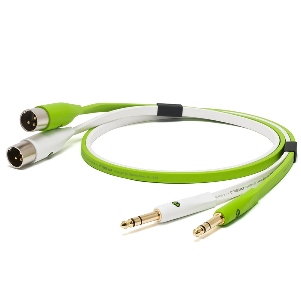 Oyaide d+ Audiokabel TRS-XLR-M