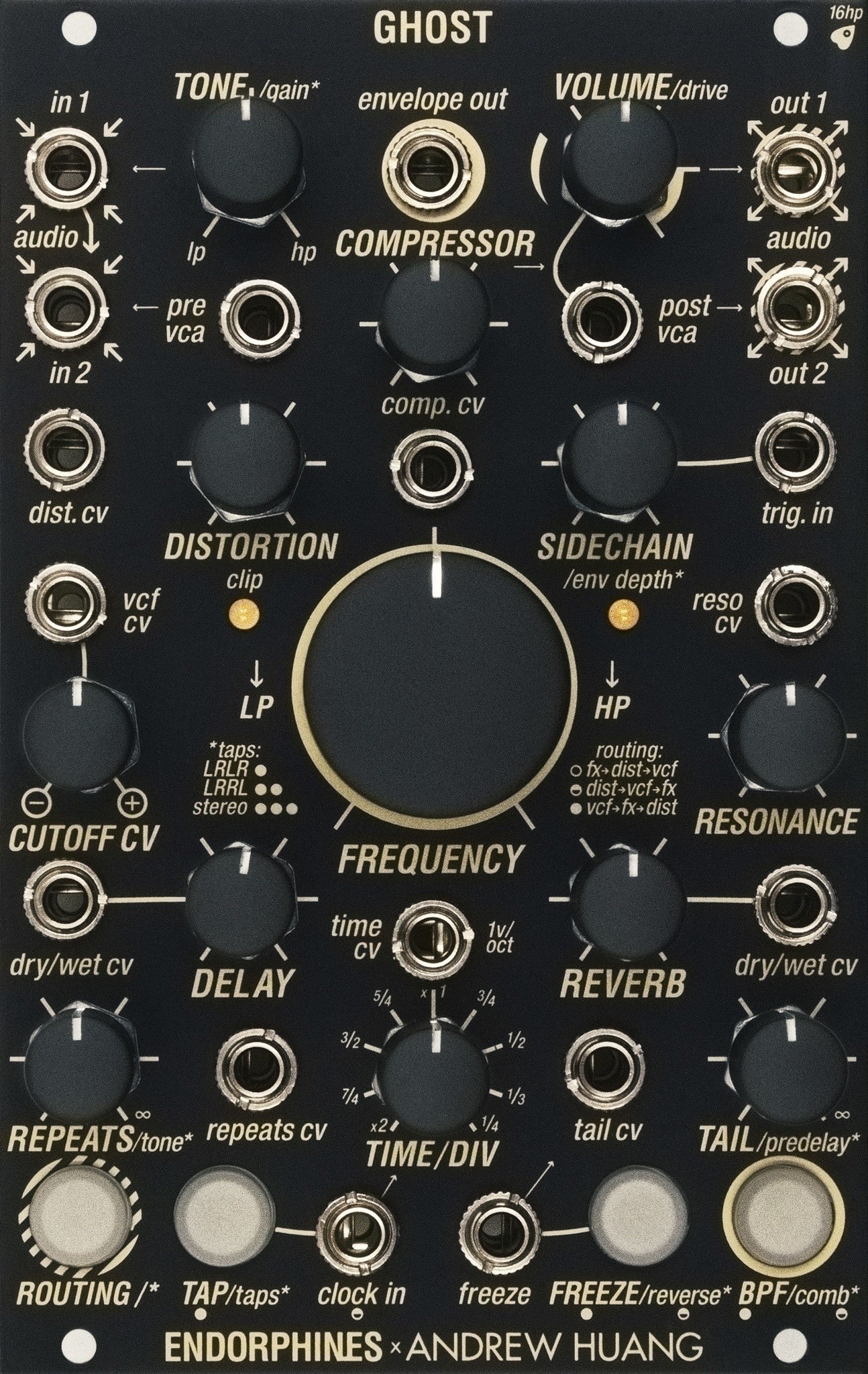 Endorphin.es Ghost Audio Processor Black