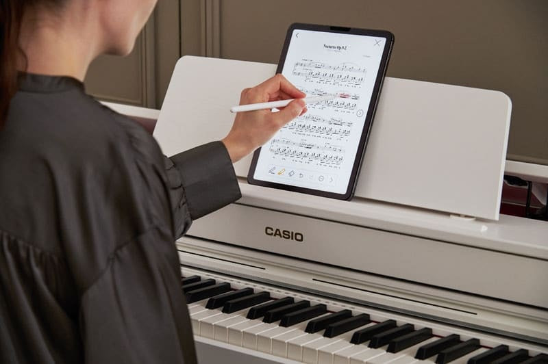Casio AP-300 Celviano Series Digital Piano (White)