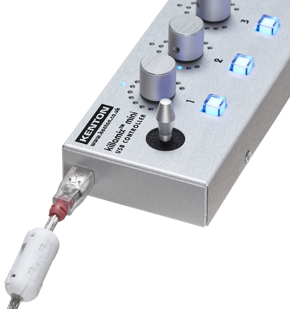 Kenton Killamix Mini - detented encoders (clicky)