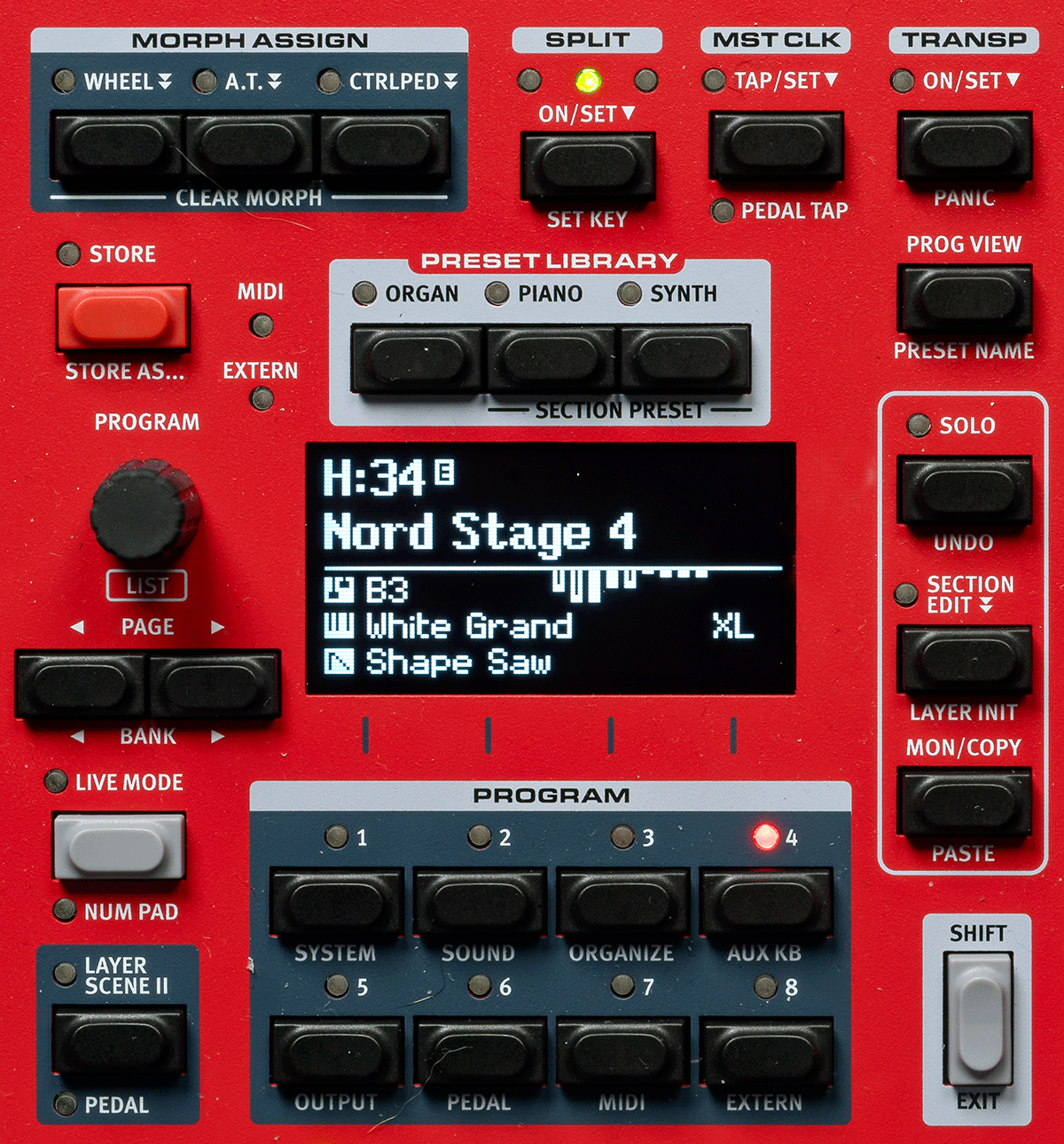 Clavia Nord Nord Stage 4 88
