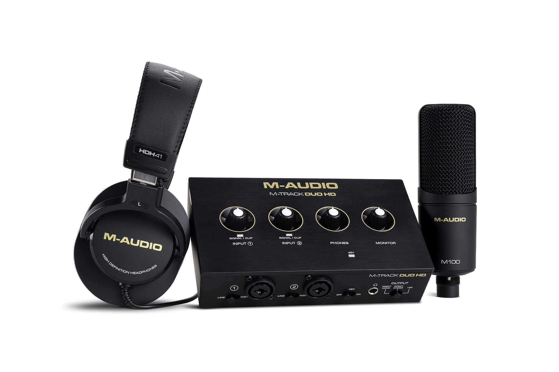 M-Audio MTRACKDUOHDPACK