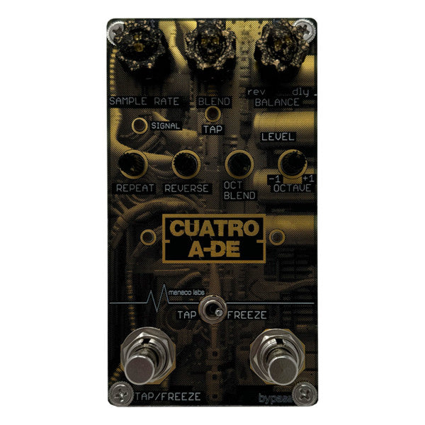 Maneco Cuatro A DE Delay & Reverb Pedal