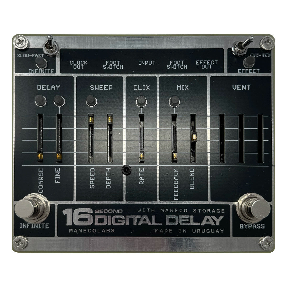 Maneco  16 Seconds Digital Delay & Looper Pedal