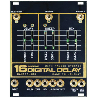 Maneco  16 Seconds Digital Delay Eurorack Module