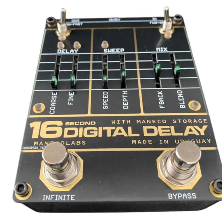 Maneco 16 Seconds Digital Delay Compact Pedal