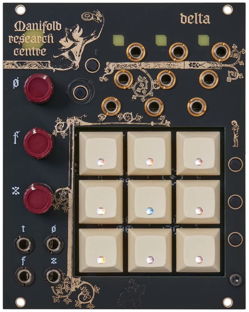 Manifold Research Centre Centre Delta Polyphonic CV & Gate Generator Module