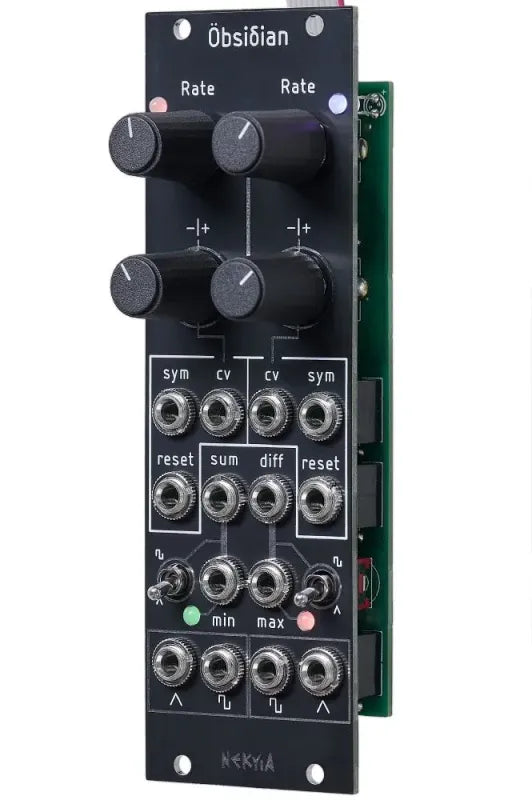 Nekyia Circuits  Obsidian Eurorack Dual Complex LFO Module