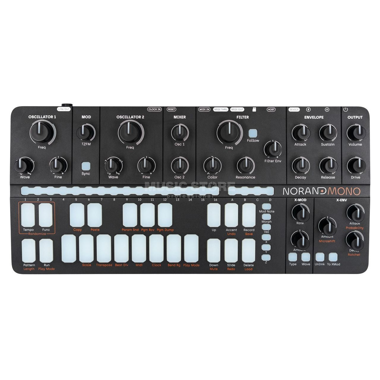Norand  Mono mk2 Desktop Analog Synth and Sequencer