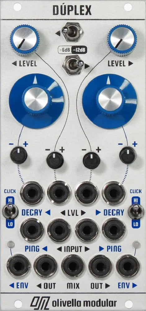 Olivella Modular  Dúplex Eurorack LPG Module