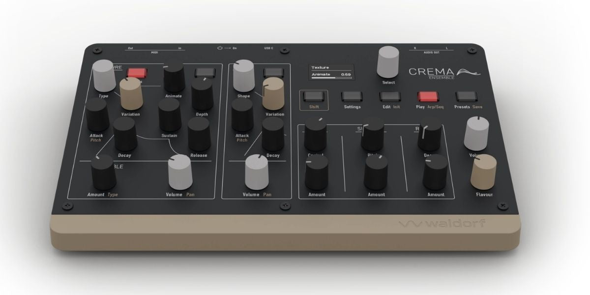 Waldorf Crema String and Pad Synthesizer