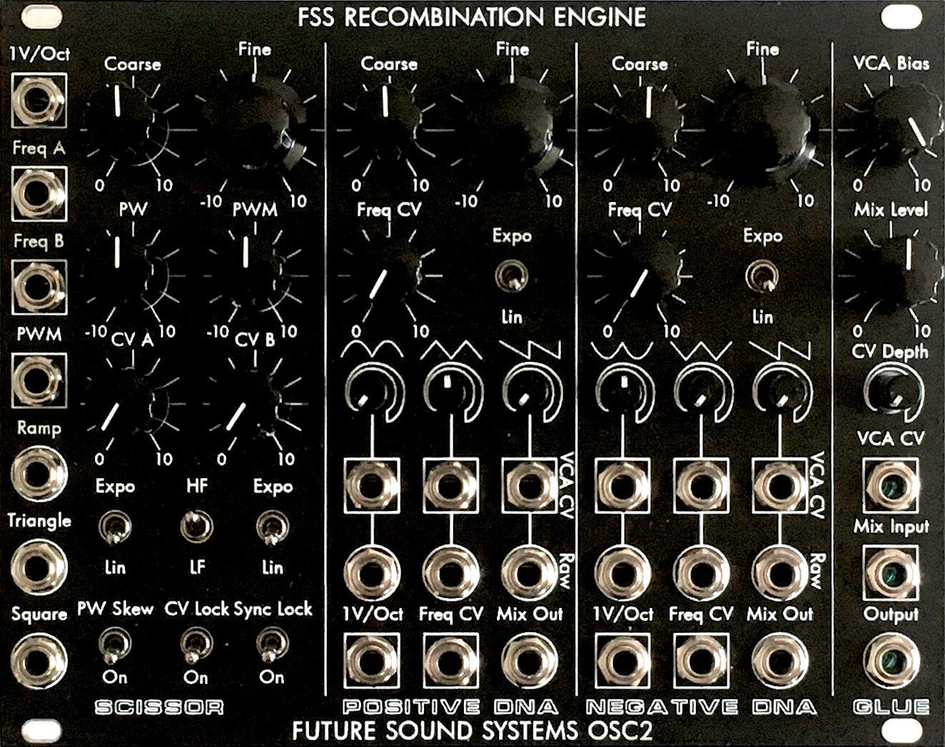 Future Sound Systems  OSC2 Recombination Engine Eurorack Oscillator Module