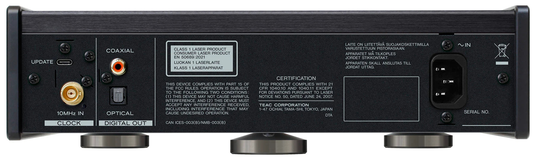 Teac PD-505T CD Transport Black
