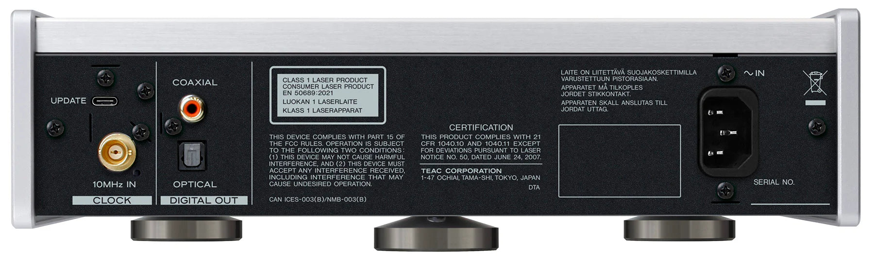Teac PD-505T CD Transport Silver