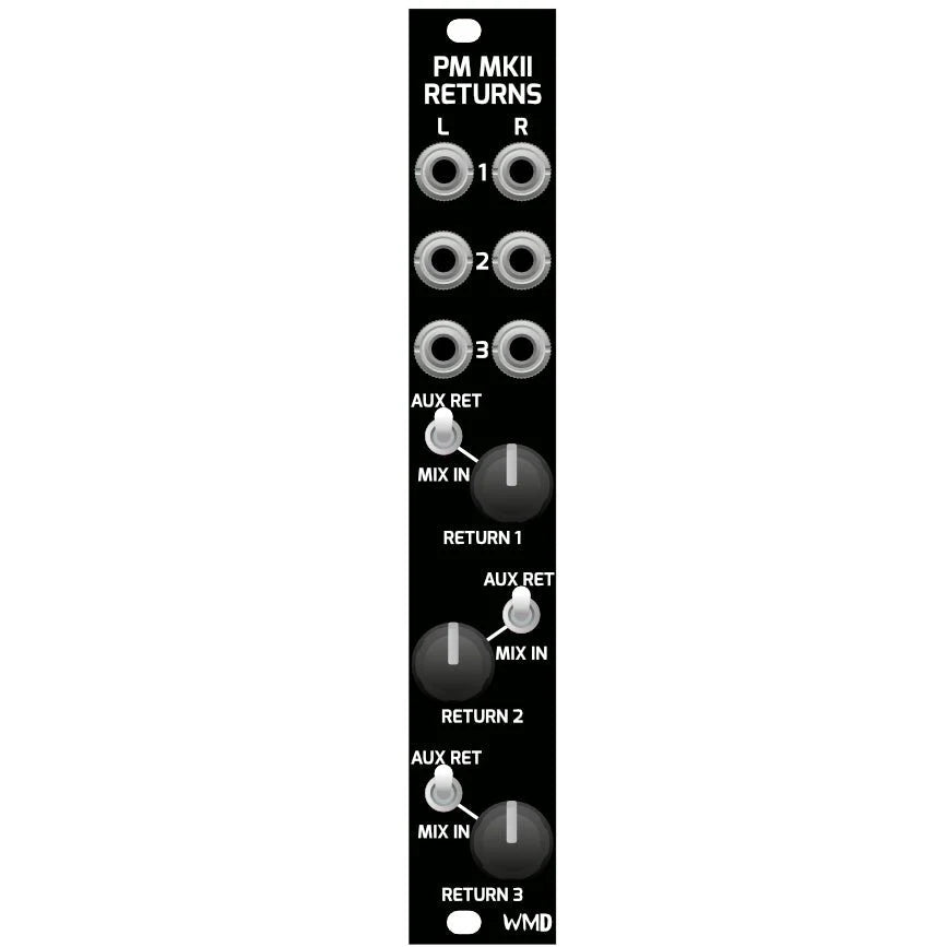 WMD PM MKII Returns (3 additional aux returns)
