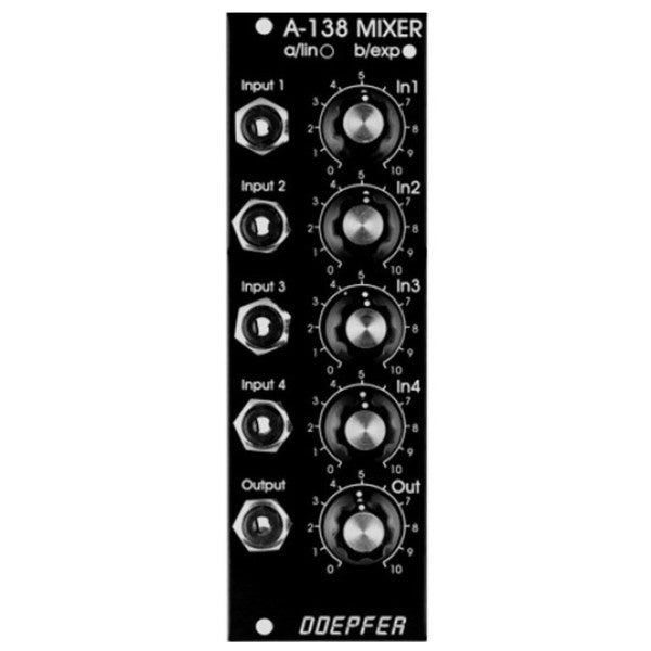 Doepfer A-138bV Mixer logarithm. Vintage Edition
