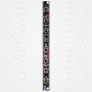 Zlob Modular  Dual VCA Eurorack Module