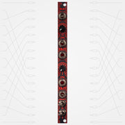 Zlob Modular Miniatt Eurorack Dual Mute Attenuator Module