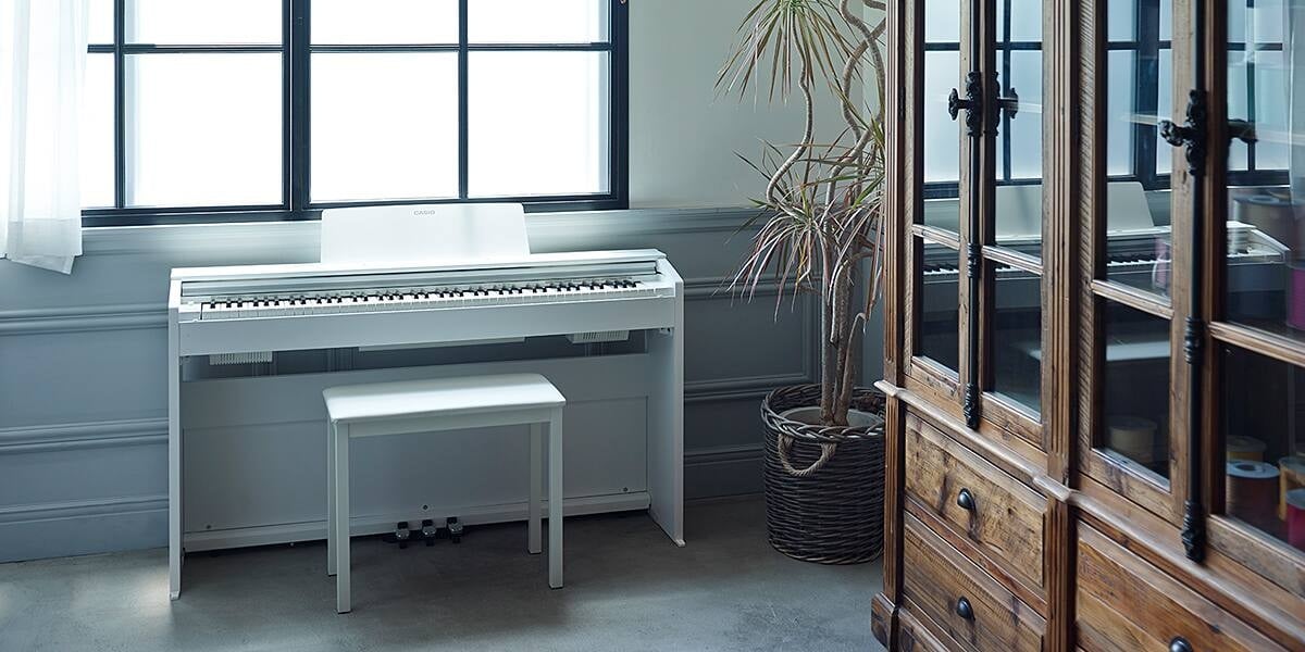 Casio PX-870 Privia Series Digital Piano (White)