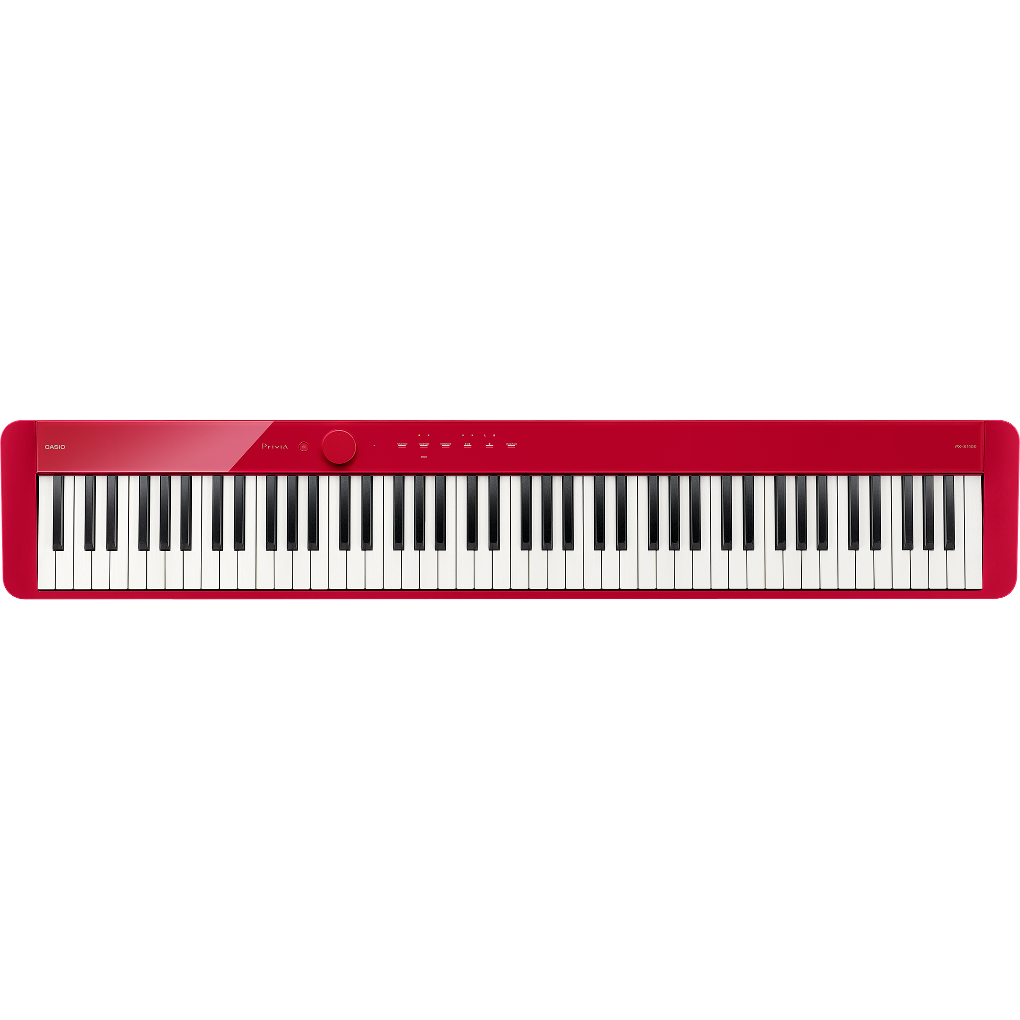 Casio PX-S1100 Privia Series Compact Digital Piano (Red)