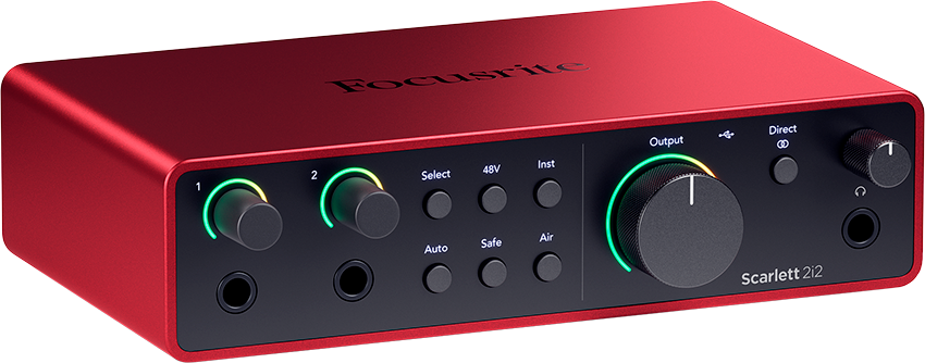 Focusrite Scarlett 2i2 4th Gen