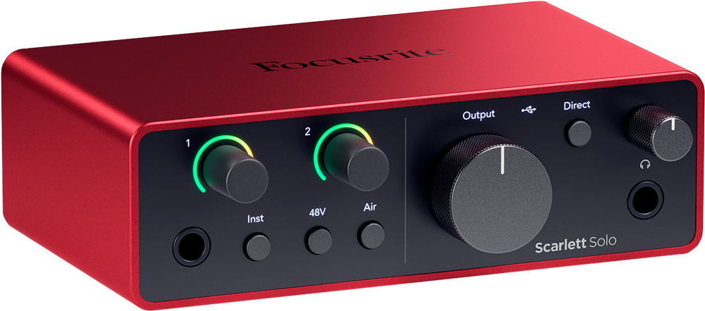 Focusrite Scarlett Solo 4th Gen