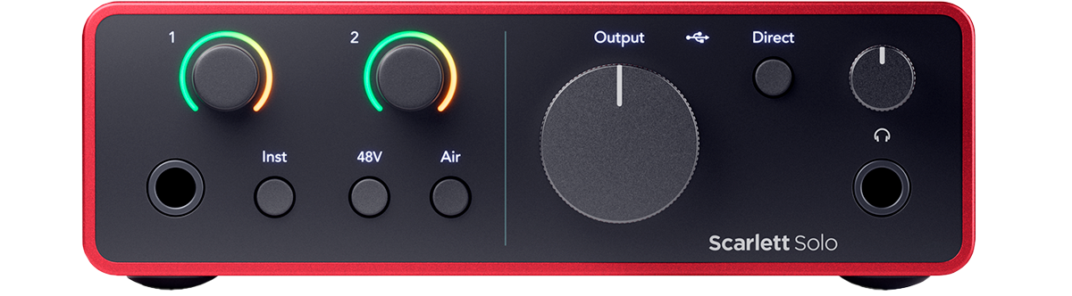 Focusrite Scarlett Solo 4th Gen