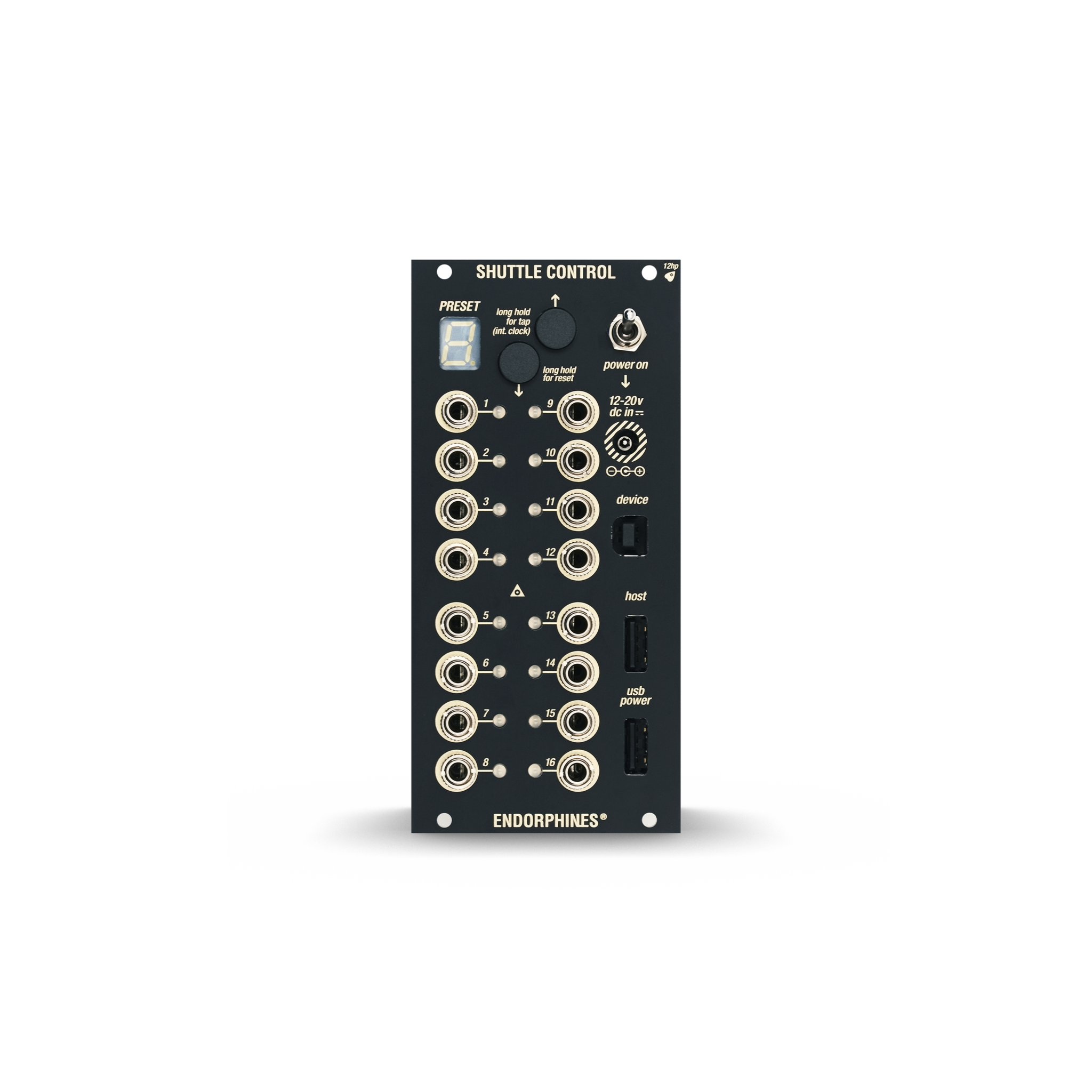 Endorphin.es BLCK_Shuttle Control