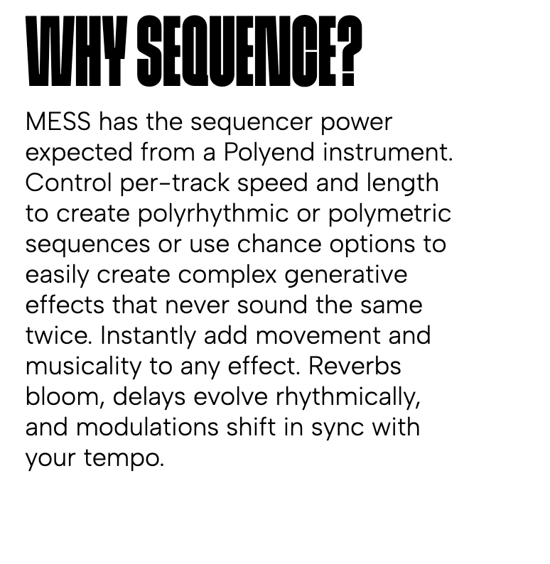 Polyend Mess
