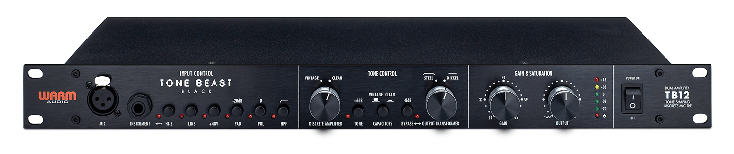Warm Audio TB12 Preamp Black