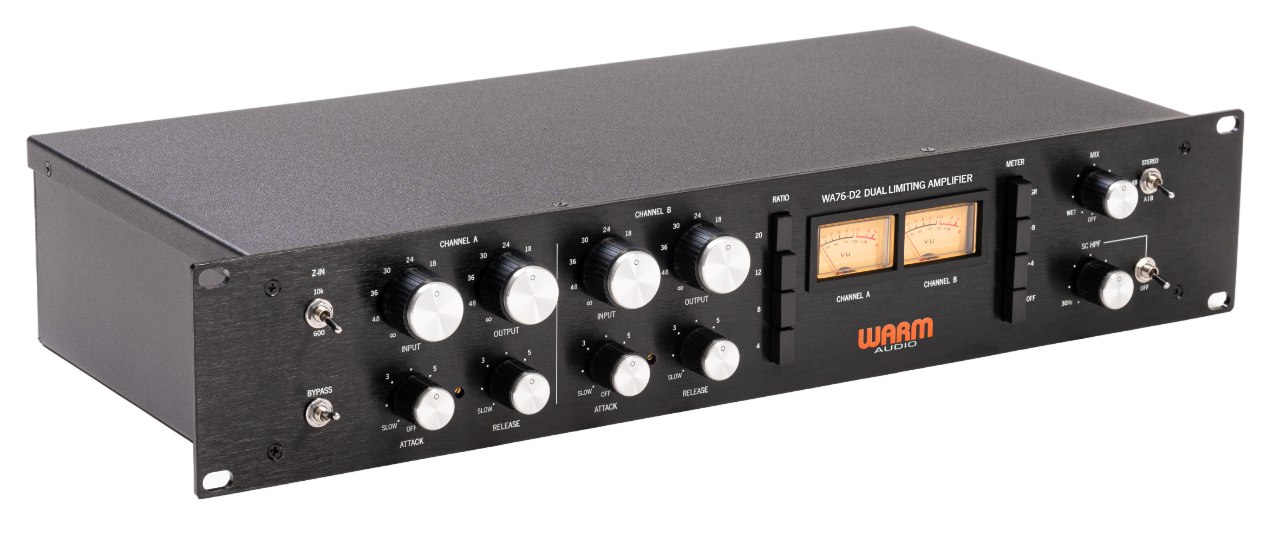 Warm Audio WA76-D2 Audio Compressor Dual Channel