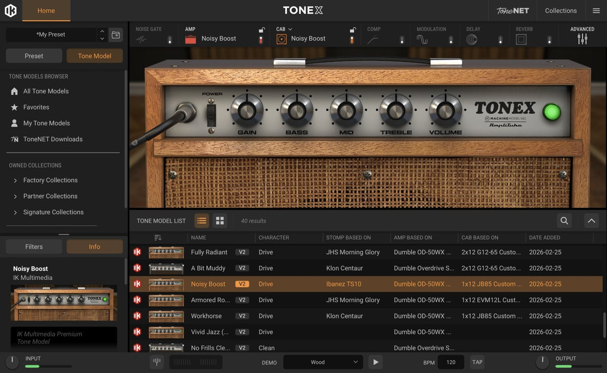 IK Multimedia ToneX One Double Special Limited Edition