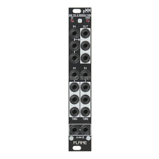 Flame uMM Midi Merge/Thru A/B Converter