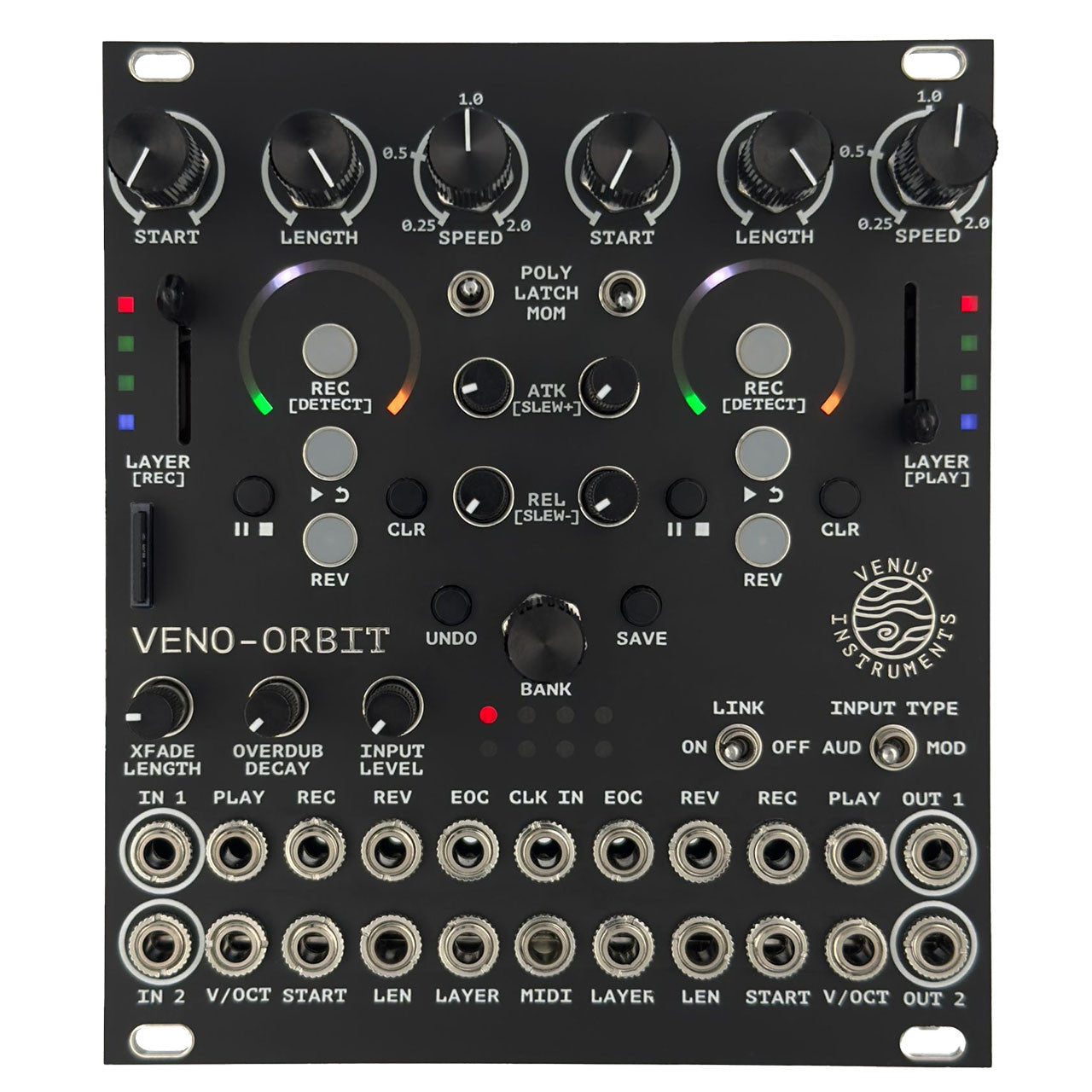 Venus Instruments Veno-Orbit Polyphonic Eurorack Sampler Module