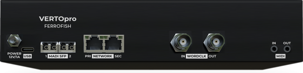 Ferrofish VERTOpro MXSM MADI/Dante Converter and Router