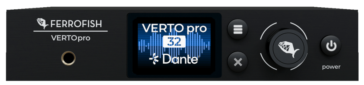 Ferrofish VERTOpro 32 ADAT to Dante Converter and Router