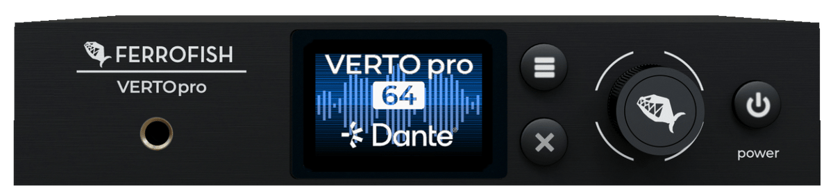 Ferrofish VERTOpro 64 ADAT to Dante Converter