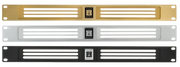 Avalon Design 1 U Ventpanel silver, black or gold