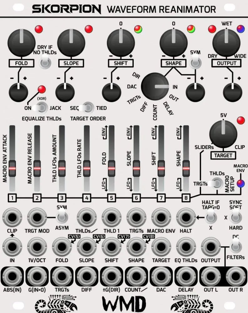 WMD SKORPION Waveform Reanimator silver