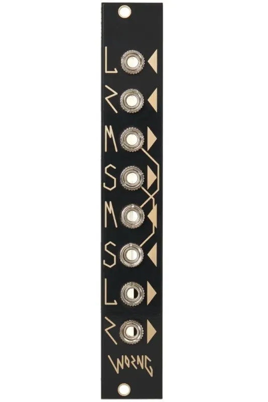 Worng Electronics LRMSMSLR Eurorack Mid/Side Encoder/Decoder Module