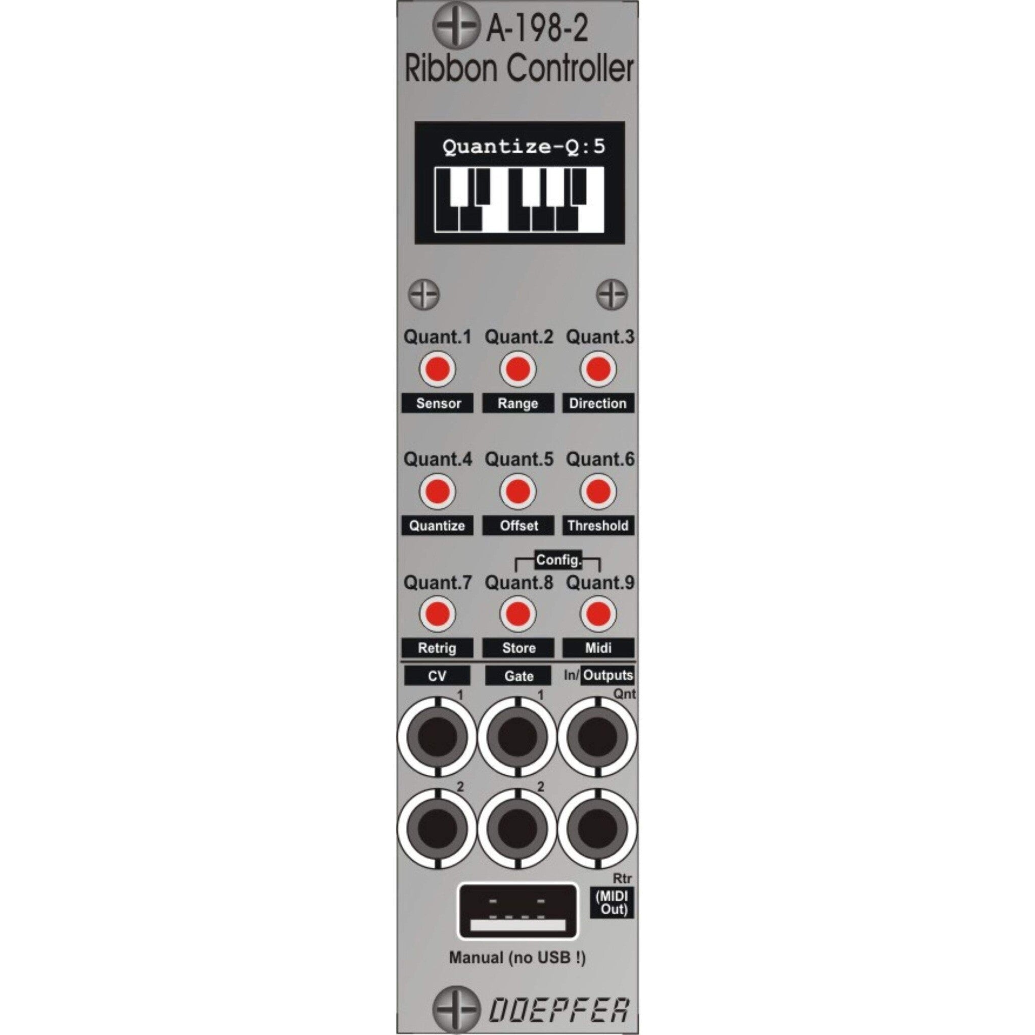 Doepfer A-198-2 Trauton./Ribbon Contr. II (module only)
